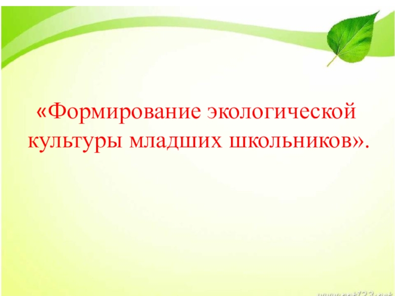 Культура младших. Формирование экологической культуры школьников. Воспитание экологической культуры младших школьников. Формирование экологической культуры младших. Экологическая культура младших школьников.