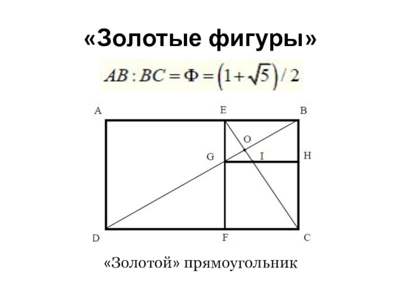 Как нарисовать золотой прямоугольник