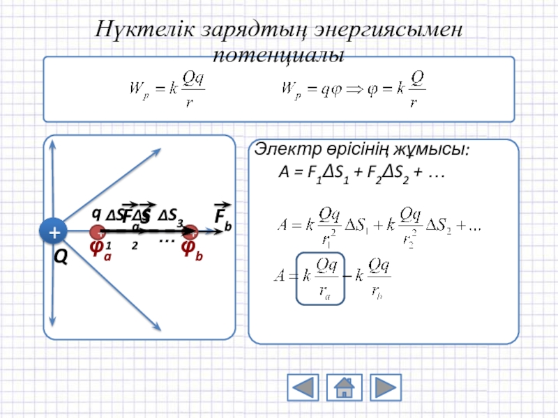 Зарядтың орын ауыстыруы кезіндегі электр өрісінің жұмысы