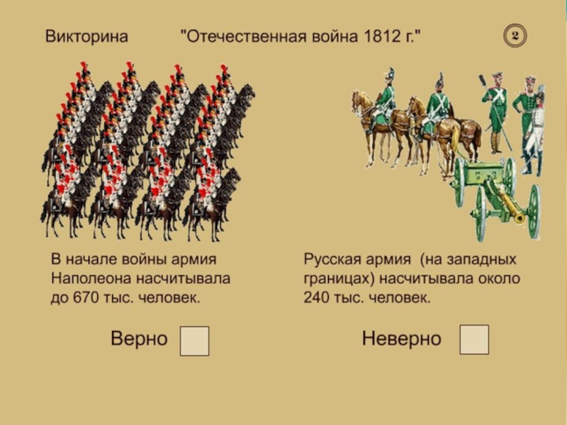 1812 презентация 4 класс