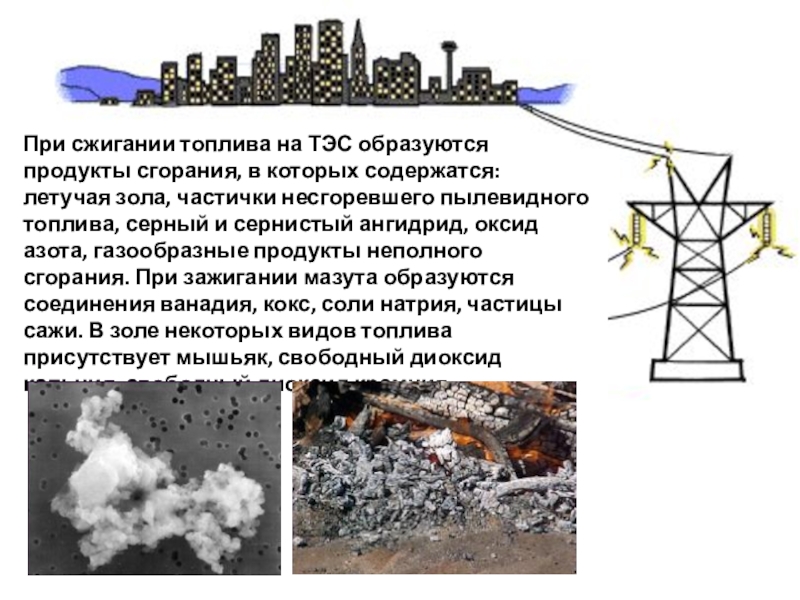 Воздействие угольных теплоэлектростанций на окружающую среду презентация