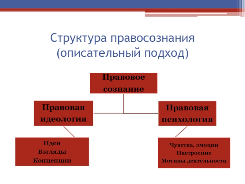 Структура правосознания