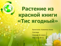 Презентация к классному часу на темуЭкология