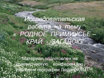 Презентация по географии (8-9 классы)