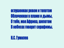 Презентация по географии Африка для туриста