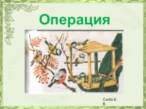 Презентация о зимующих птицах