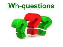 Слайд на тему Wh-questions