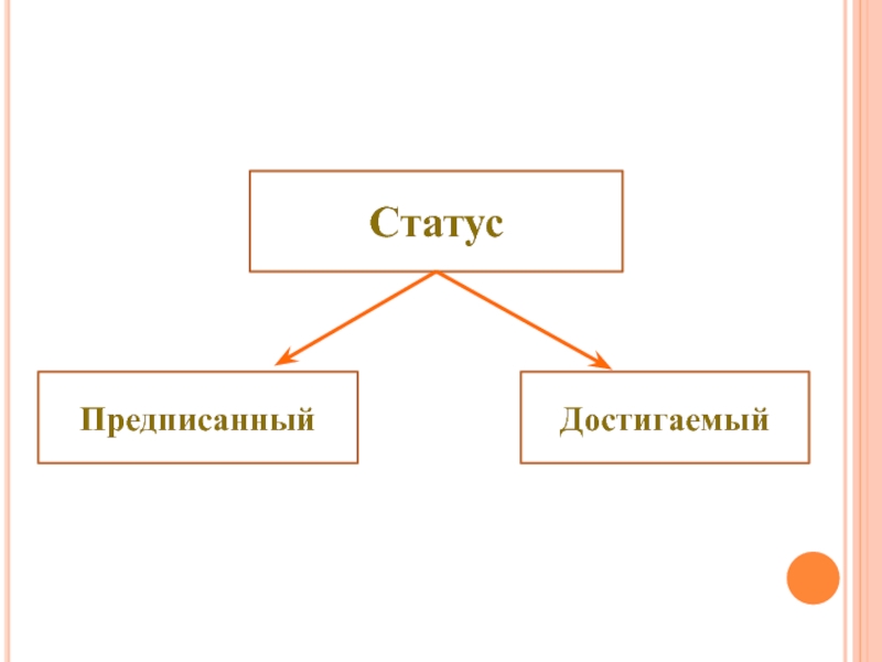 Презентация по обществознанию Наши статусы