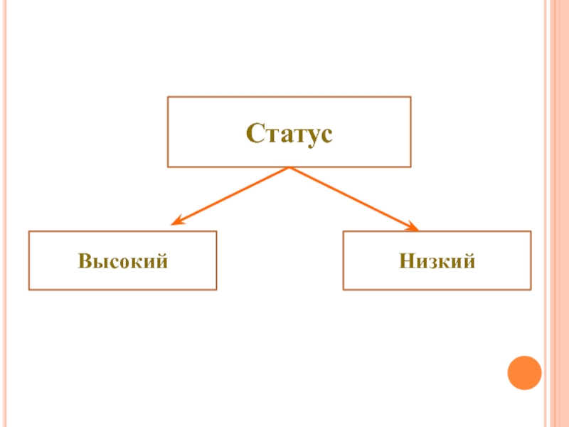 Презентация по обществознанию Наши статусы