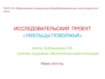 Презентация Умельцы Поволжья 2016 год.