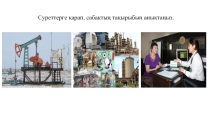 Презентация Дүниежүзілік шаруашылықтың салалық құрамы: өндіруші және өңдеуші және қызмет салалары