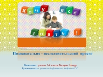 Познавательно-исследовательский детский проект Цветок солнца