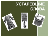 Презентация к уроку русского языка на тему Устаревшие слова (5 класс)