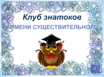 Презентация к уроку  Имя существительное. Обобщение 3 класс