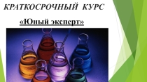 Презентация по химии Краткосрочный курс по химии
