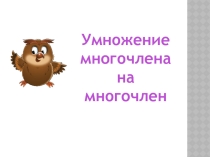 Презентация Умножение многочлена на многочлен
