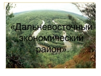 Презентация по географии 9 класса Дальневосточный район
