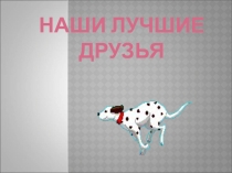 Презентация- исследование учащихся Наши лучшие друзья