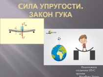 Презентация по физике Сила упругости
