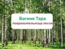 Проектная работа на тему Боги древних славян. Богиня Тара