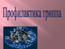 Презентация к уроку Основные инфекционные болезни. Профилактика гриппа