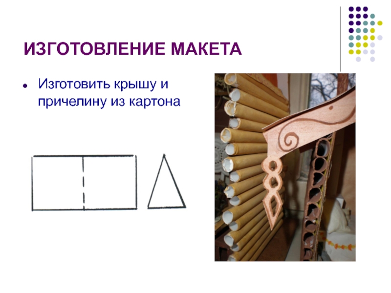 Проектная работа: Москва деревянная ИЗГОТОВЛЕНИЕ МАКЕТАИзготовить крышу и причелину из картона ИЗГОТОВЛЕНИЕ МАКЕТАИзготовить крышу и причелину из картона