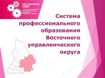 Презентация Система профессионального образования Восточного управленческого округа