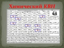 Презентация внеклассного мероприятия по химии Химический КВН