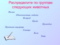 Презентация по биологии на тему Класс Млекопитающие