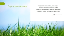 Презентация к экоуроку Что делать с мусором?