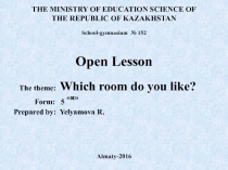 ''Which room do you like?'' open lesson