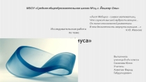 Проектная работа по теме Лист Мёбиуса