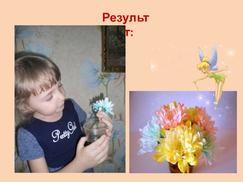 Презентация к исследовательской работе Сказочный букетик ( 1 класс) Результат: Результат: