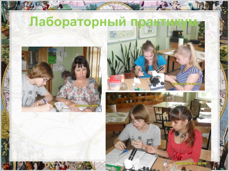 Экспериментальная площадка:Проектная деятельность обучающихся как средство формирования метапредметных умений при изучении биологии в основной и старшей школе в рамках ФГОС ООО-презентация Лабораторный практикум Лабораторный практикум