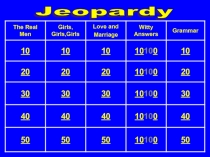 Своя игра Battle of the Sexes