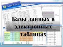Презентация по информатике на тему Базы данных