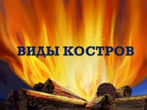 Презентация по спортивному туризму Виды костров