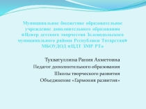 Презентация педагогических достижений в сфере дополнительного образования