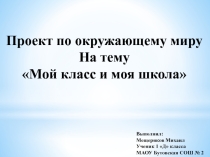 ПРОЕКТ ПО ОКРУЖАЮЩЕМУ МИРУ