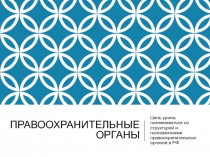 Презентация по обществознанию Правоохранительные органы