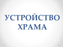 Презентация по православной культуре на тему Словарь с картинками: внешний вид и внутреннее устройство православного храма
