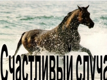 Презентация к игре  Счастливый случай ( 10 класс)