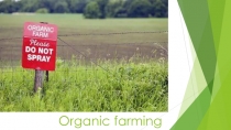 Презентация по английскому языку Organic farming