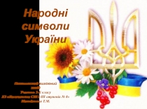 Презентація Народні символи України