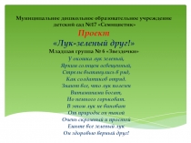 Презентация Лук - зеленый друг!