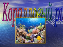 Презентация по обучению грамоте Коралловый риф Азбука Перспектива