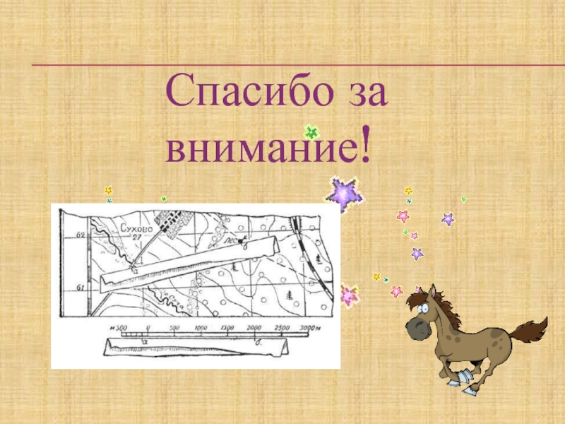 Презентация по математике на тему Масштаб (6 класс) Спасибо за внимание! Спасибо за внимание!