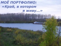 Презентация моей педагогической деятельности Моё поотфолио