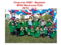 Отчет лагеря дневного пребывания  Муравей МОБУ  Маганская СОШ