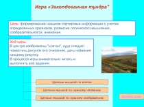 Презентация игры Заколдованная тундра